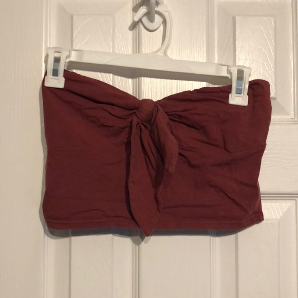 Tied tube top